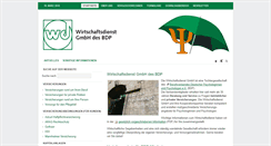 Desktop Screenshot of bdp-wirtschaftsdienst.de